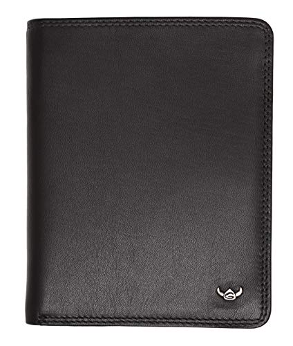 Golden Head Polo - Geldbörse 9cc 13 cm RFID schwarz von Golden Head