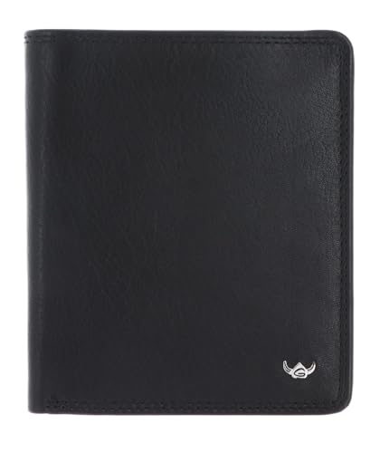 Golden Head Polo RFID Protect Billfold Coin Wallet Black von Golden Head