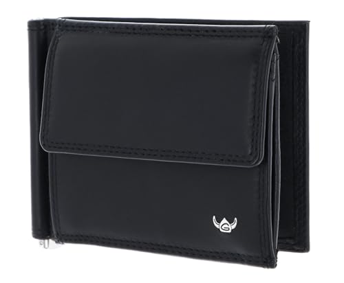 Golden Head Polo RFID Protect Money Clip Billfold Wallet Black von Golden Head