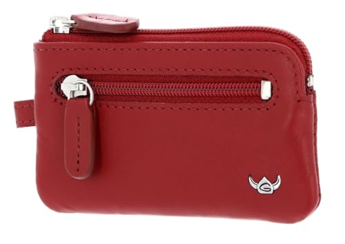 Golden Head Polo Zipped Key Case Red von Golden Head