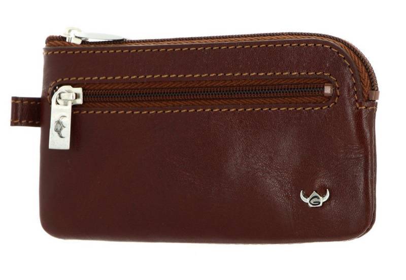 Golden Head Schlüsseltasche Zipped Key Case, aus echtem Rindsleder von Golden Head