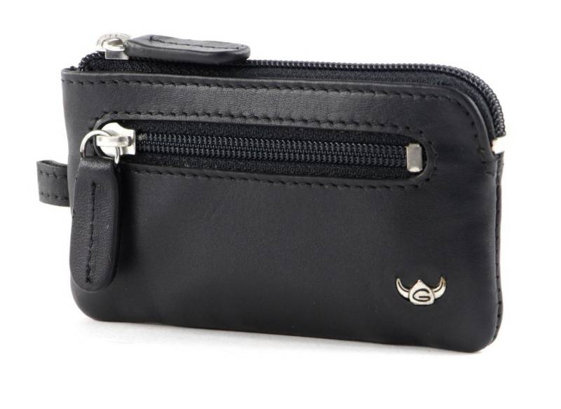 Golden Head Schlüsseltasche Zipped Key Case, aus echtem Rindsleder von Golden Head