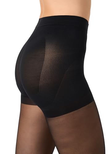 Golden Lady Damen Coll.Push Up 20, 099a Nero, 4-L Figurformende Strumpfhose, 20 den, Schwarz, L von Golden Lady