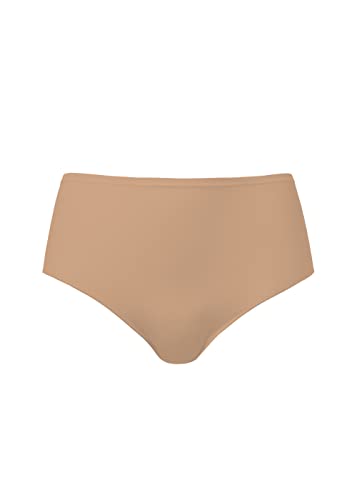 Golden Lady Damen Nahtloser Midi-Slip aus Mikrofaser Unterwäsche, Natur, 38 von Golden Lady