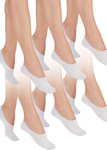 Golden Lady Damen Salvapiede Pariscarpa 6 Paia Stoppersocken, Weiß (Bianco 098A), 35/38 von Golden Lady