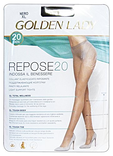 Golden Lady Golden Lady Repose Golden Lady Repose Strumpfhose 20 Den schwarz Größe IV 36-300 g von Golden Lady