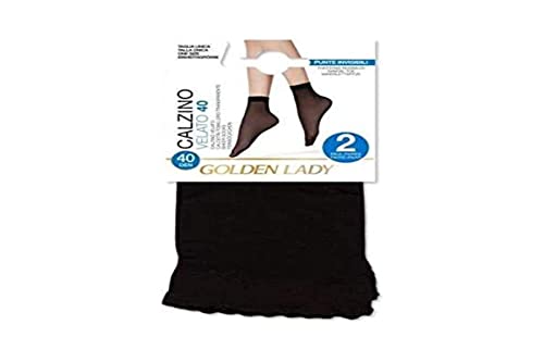 Golden Lady Golden Lady Socken Lycra 20 Denari Schwarz 2 Paar 5H Gd Zubehör für Damen - 300 g von Golden Lady