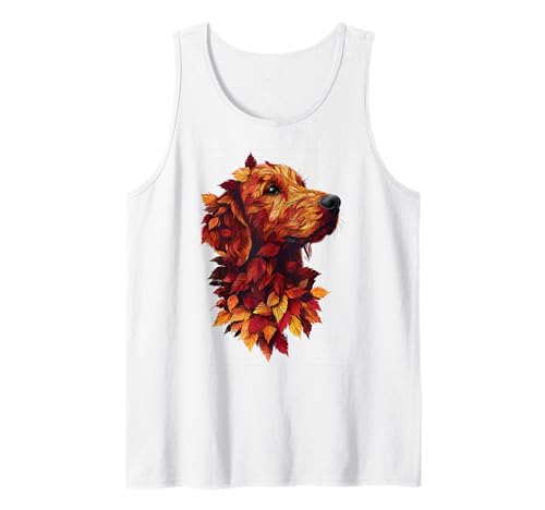 Golden Retriever Herbstlaub Herbst Naturliebhaber Hund Mama Tank Top Golden Retriever Herbstlaub Herbst Naturliebhaber Hund Mama Tank Top von Golden Retriever Autumn Leaves - Fall Gifts