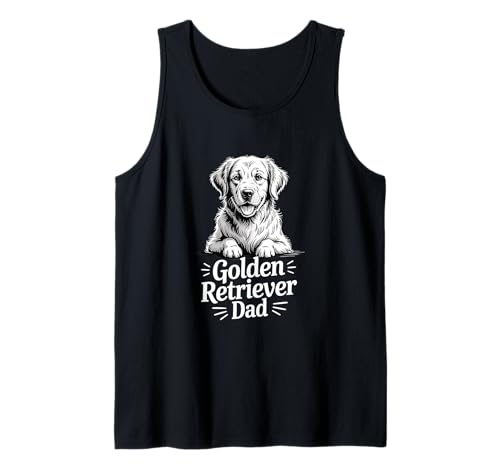 Herren Hundebesitzer Golden Retriever Dad Tank Top Herren Hundebesitzer Golden Retriever Dad Tank Top von Golden Retriever Dog Dad Gifts For Men