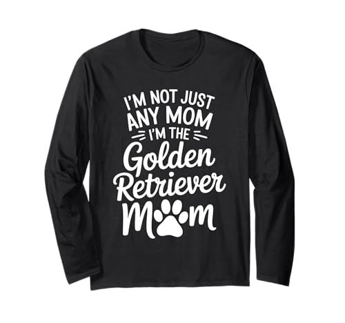 Lustige Golden Retriever Woman Langarmshirt Lustige Golden Retriever Woman Langarmshirt von Golden Retriever Dog Mom