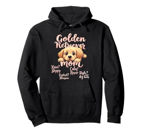 Lustiges Golden Retriever Mom Dog Retriever Mama Humor Zitat Pullover Hoodie von Golden Retriever Fun Designs