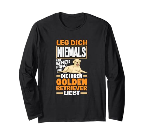 Golden Retriever Mama Lustiger Hunde Spruch Design Langarmshirt Golden Retriever Mama Lustiger Hunde Spruch Design Langarmshirt von Golden Retriever Fun Hundesprüche