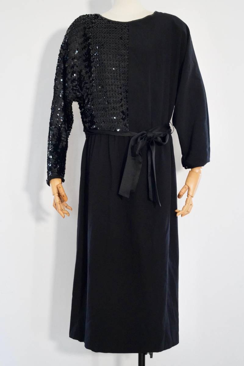 1980Er Jahre Vintage Fink Kleid, Größe L von GoldenGirlClothing