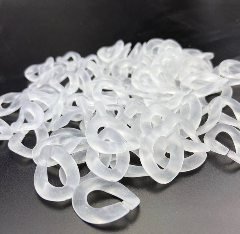 20 X Acryl Kettengliede Acrylkette Brillenkette Beutelkette 1723mm Matt von fanfandesignstudio