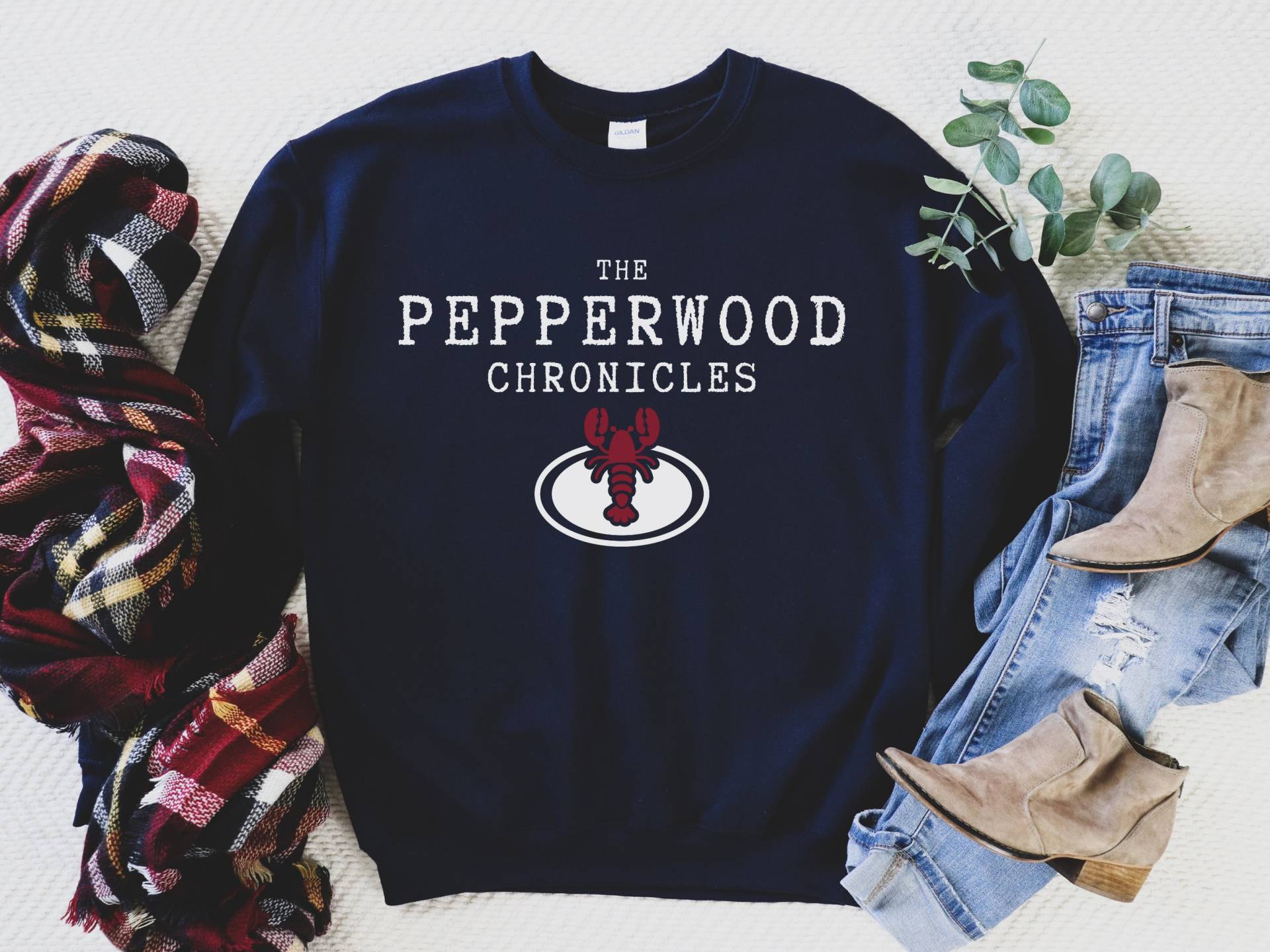 The Pepperwood Chronicles Pullover, New Girl Sweater, Girl, Schmidt, Nick Miller Inspiriert, Jessica Day Shirt, Shirt Fan von GoldenMothDesigns