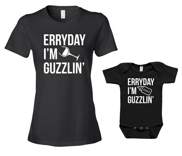 Mama Und Ich Outfits Tochter Passende Shirts Ich Kleidung Sets Baby Geschenkideen - Jm160-161 von GoldenStarTees