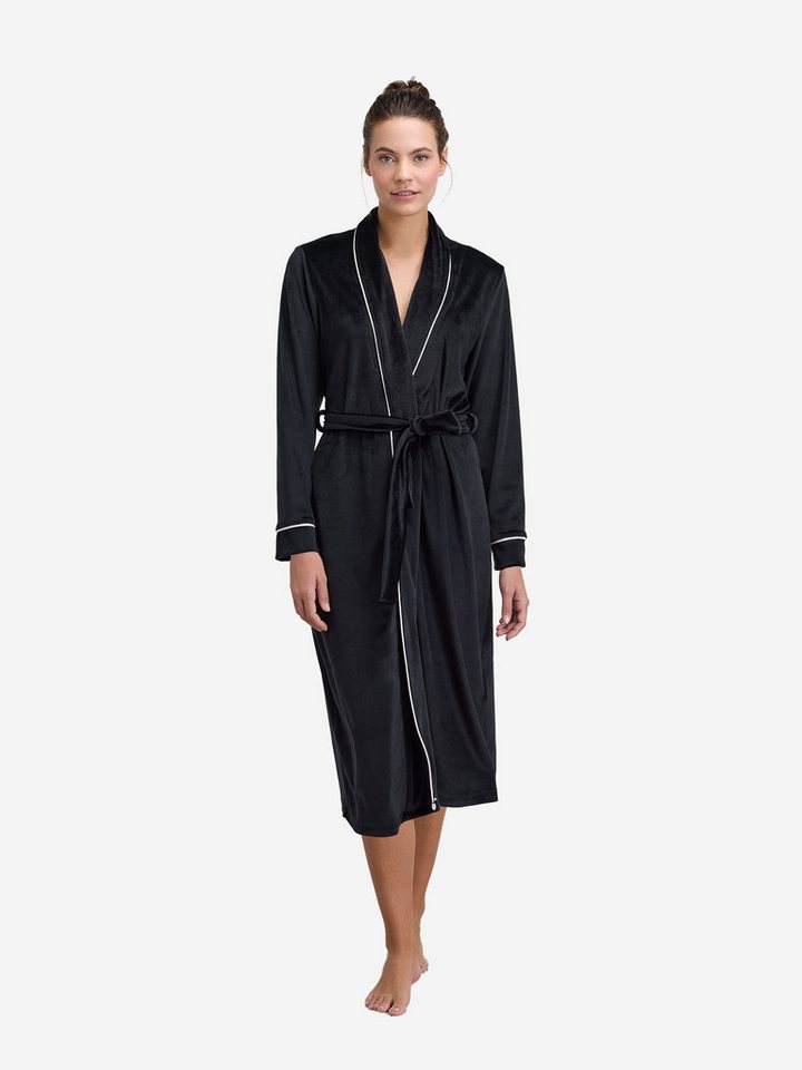 Goldenbay Bademantel Bergenia, Morgenmantel, Kapuzenmantel, Saunamantel von Goldenbay