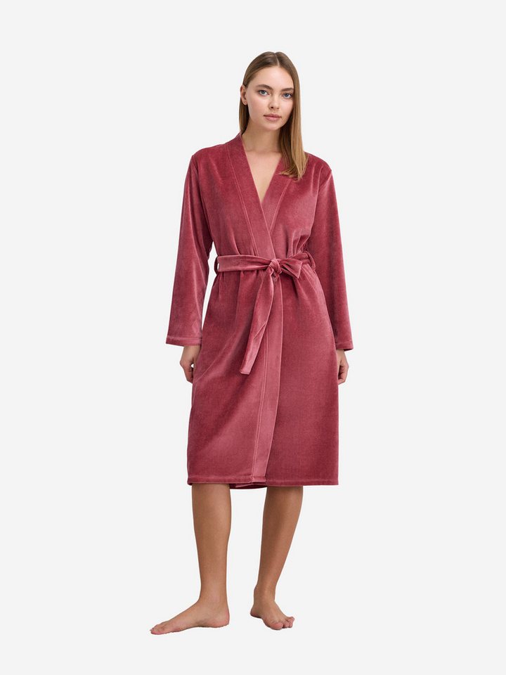 Goldenbay Bademantel Dandelion, Morgenmantel, Kapuzenmantel, Saunamantel von Goldenbay