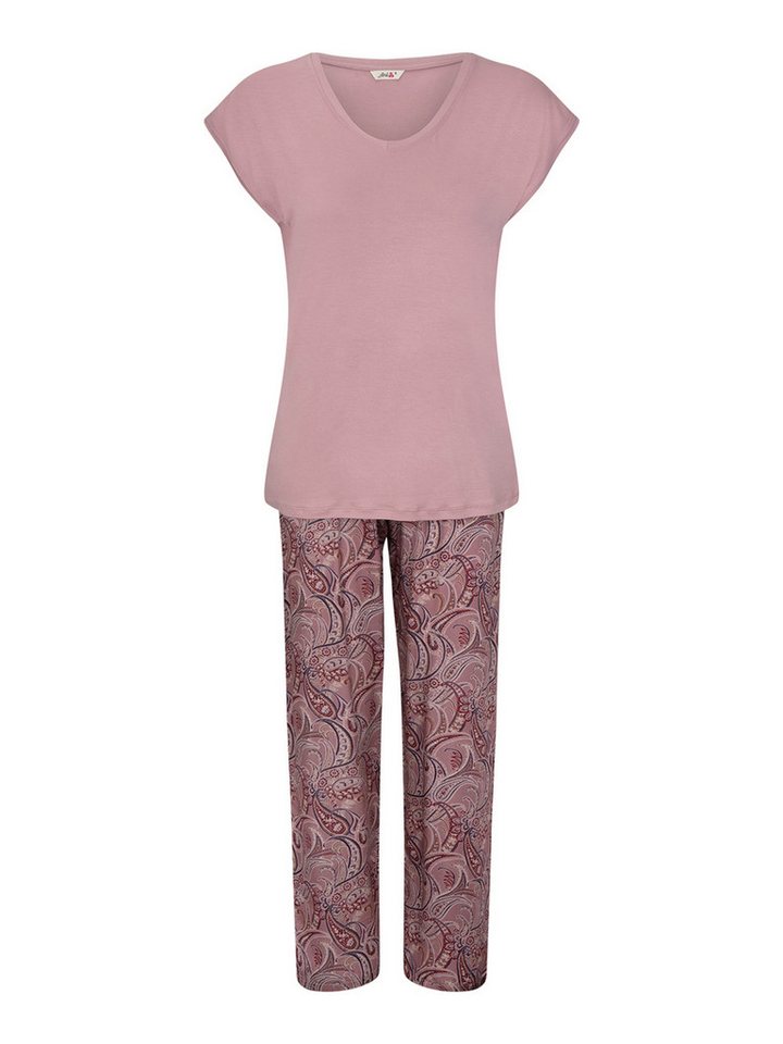 Goldenbay Pyjama Allium (2 tlg) schlafanzug schlafmode bequem von Goldenbay