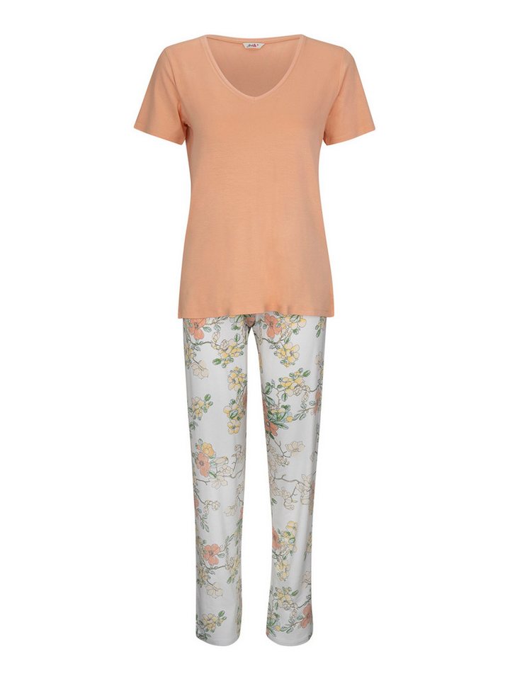 Goldenbay Pyjama Begonia (2 tlg) schlafanzug schlafmode bequem von Goldenbay