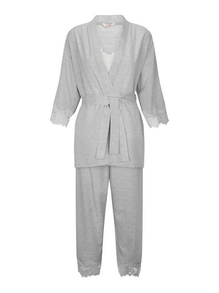 Goldenbay Pyjama Gown, Camisole & Pants Emily (2 tlg) loungewear pyjama nachthemd von Goldenbay