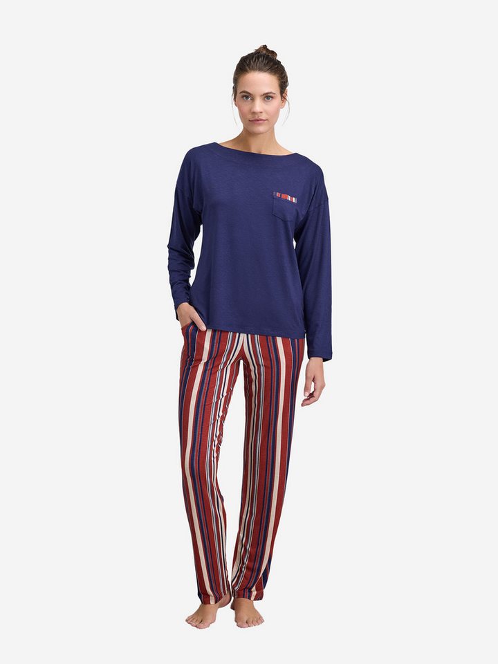 Goldenbay Pyjama Helenium (2 tlg) Schlafanzug, Pyjama Set, Nachtwäsche von Goldenbay