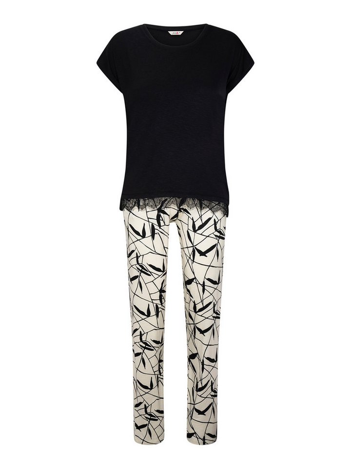 Goldenbay Pyjama Petunia (2 tlg) schlafanzug schlafmode bequem von Goldenbay