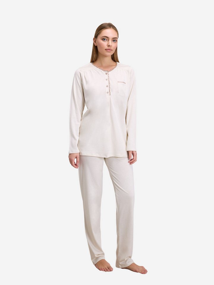 Goldenbay Pyjama Valerian (2 tlg) Schlafanzug, Pyjama Set, Nachtwäsche von Goldenbay