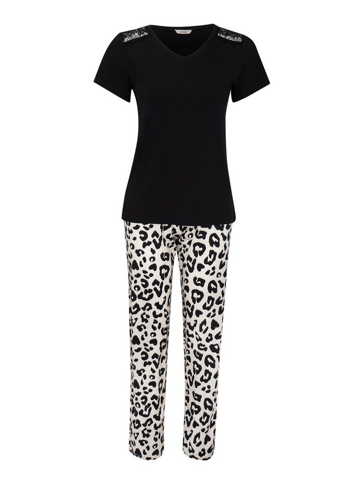 Goldenbay Pyjama Viola (2 tlg) schlafanzug schlafmode bequem von Goldenbay