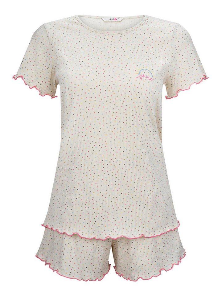 Goldenbay Shorty Hazel (2 tlg) leichter Schlafanzug Kurz von Goldenbay
