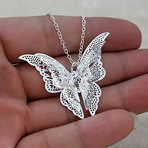 Goldenchen Modeschmuck, 925er Sterlingsilber, versilbert, Zirkonia, Schmetterlings-Anhänger Goldenchen Modeschmuck, 925er Sterlingsilber, versilbert, Zirkonia, Schmetterlings-Anhänger von Goldenchen