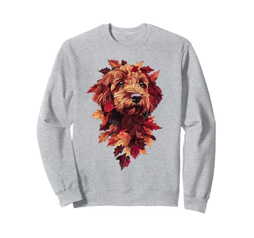 Goldendoodle Labradoodle Herbstlaub Herbst Hund Doodle Mama Sweatshirt Goldendoodle Labradoodle Herbstlaub Herbst Hund Doodle Mama Sweatshirt von Goldendoodle Autumn Leaves - Fall Gifts
