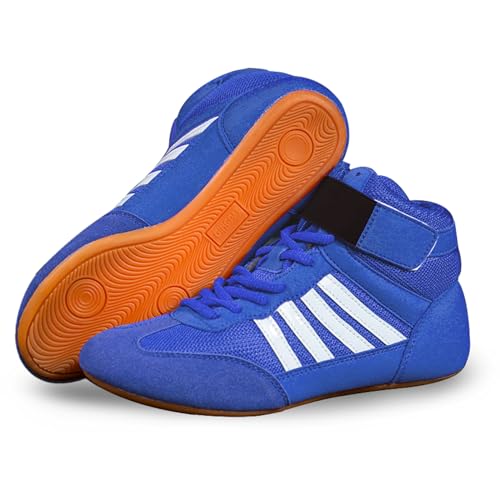 Boxschuhe,Unisex Boxing Shoe,Wrestling Schuhe,Kampfsport ringerschuhe,atmungsaktive,3 Farben,Größe 35-46,rutschfest,Bequem,Verschleißfest,Für Männer,Frauen,Jugend,Sanda,Taekwondo von GoldeneAmeisen