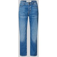 Goldgarn Relaxed Fit Jeans mit verkürztem Schnitt Modell 'C4' in Blau, Größe 28 von Goldgarn