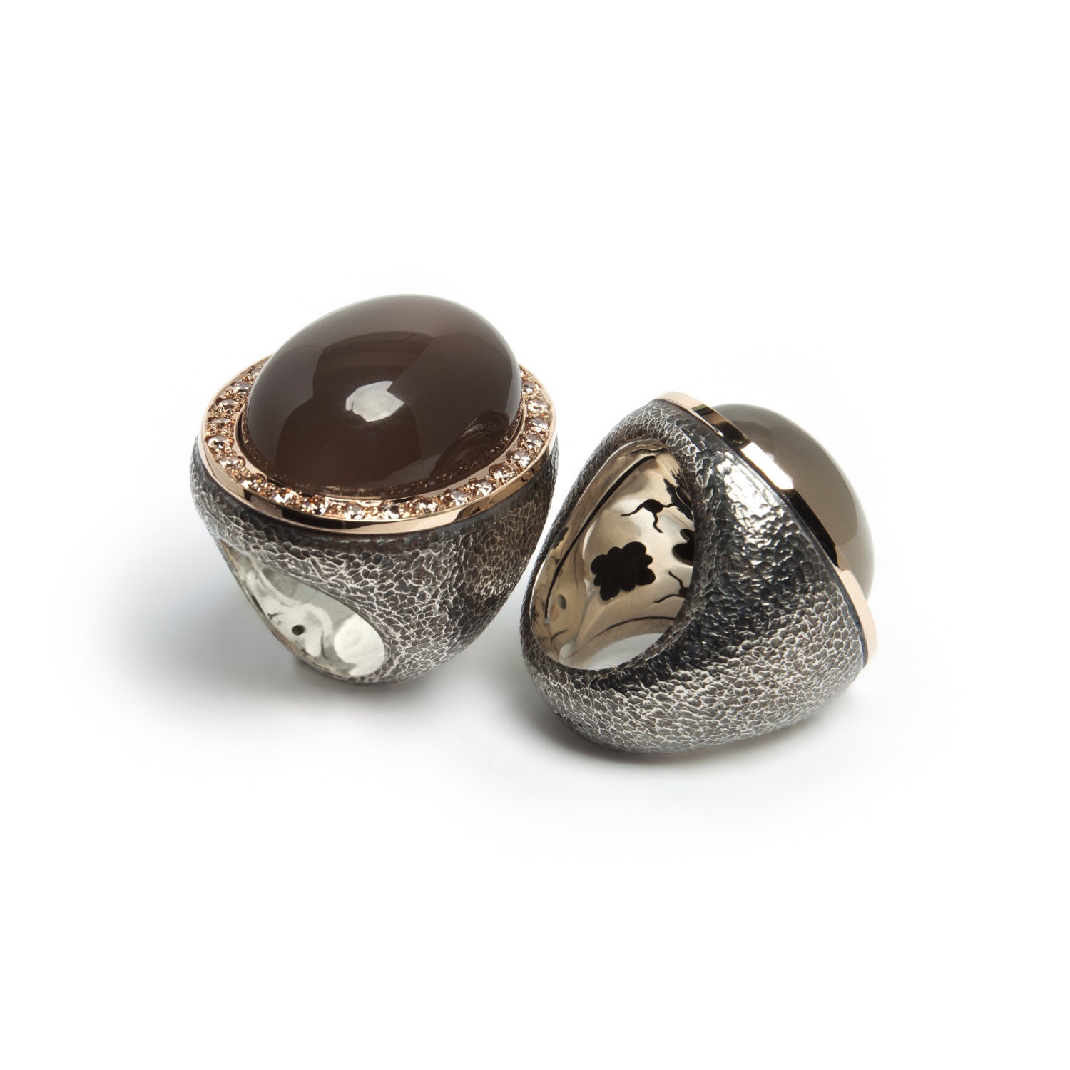 Gold Und Silber Mondsteinring Gold Und Silber Mondsteinring von GoldgemByPatricia