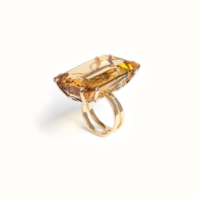 Goldring Mit Citrin Goldring Mit Citrin von GoldgemByPatricia