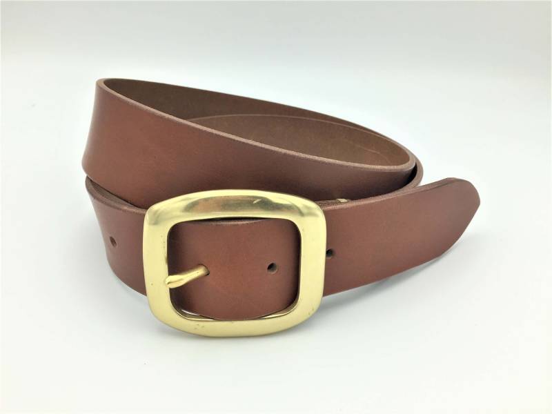 Gürtel-Oval/ 100 cm von GoldhanLeathergoods