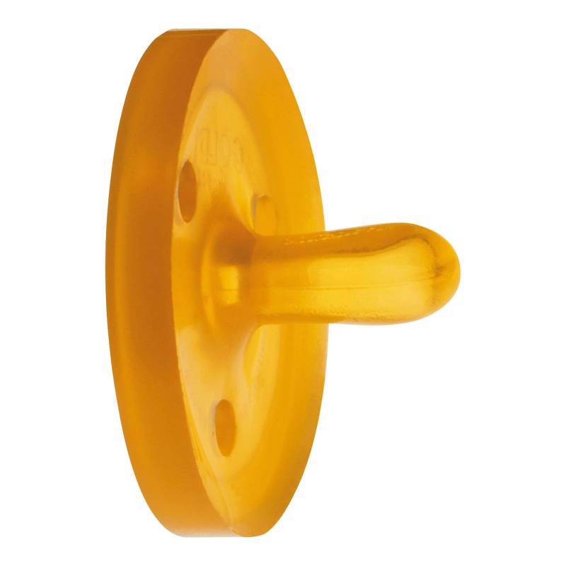 Goldi Schnuller Naturform oval XS, 0M aus Naturkautschuk Goldi Schnuller Naturform oval XS, 0M aus Naturkautschuk von Goldi