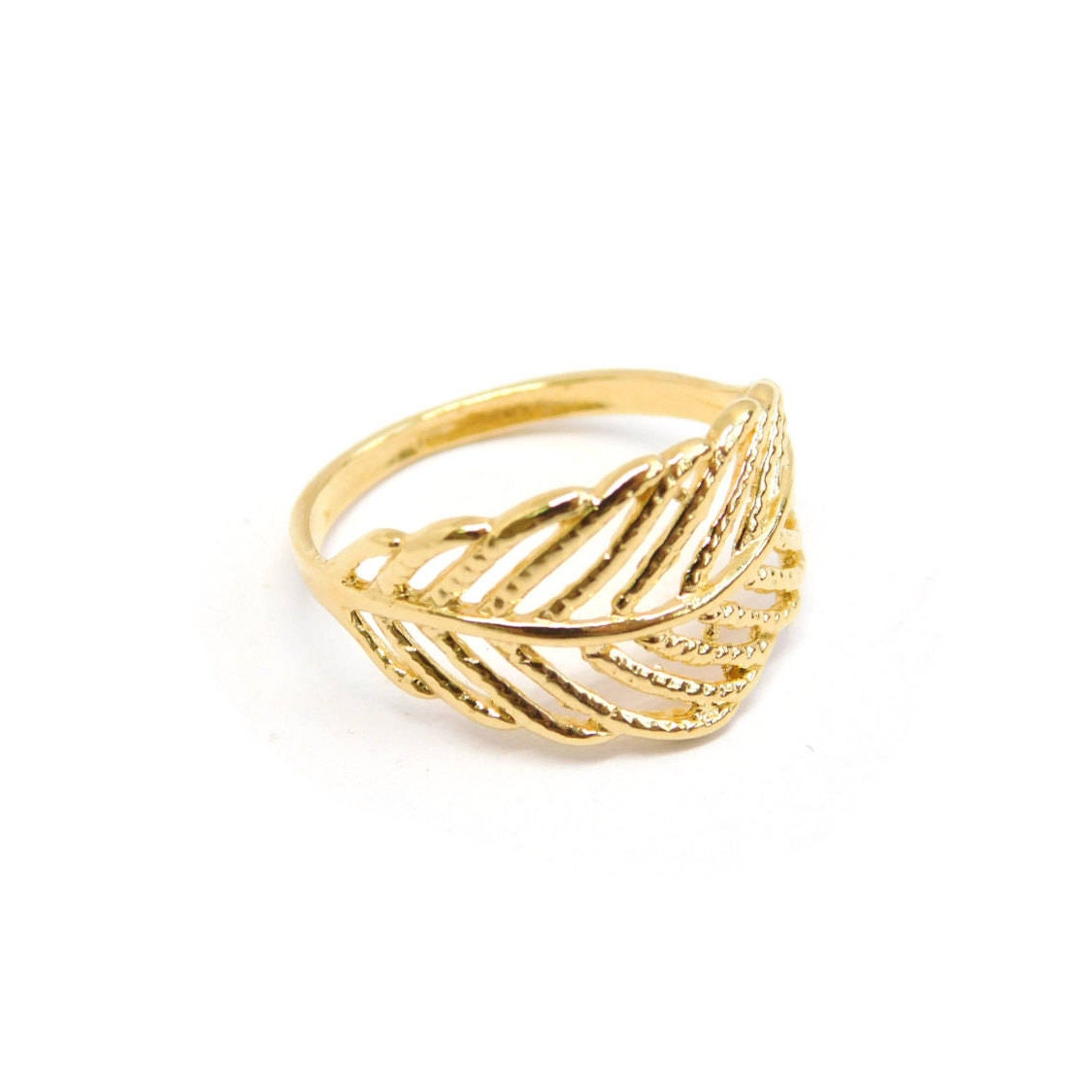 Blattgold Ring, Band Blatt Großer Silber Ast Großring, Ring Unter 10 Blattgold Ring, Band Blatt Großer Silber Ast Großring, Ring Unter 10 von GoldieSupplies
