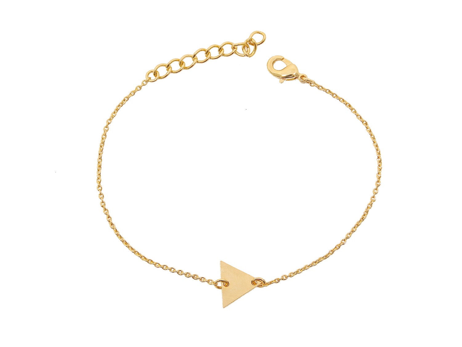 Gold Dreieck Armband, Charm Kleine Großhandel Armbänder, Goldie Liefert, Unter 10 Dollar Gold Dreieck Armband, Charm Kleine Großhandel Armbänder, Goldie Liefert, Unter 10 Dollar von GoldieSupplies