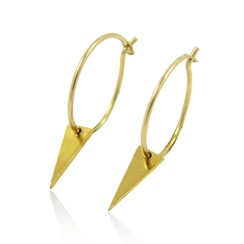 Gold Gefüllt Ohrringe, 1 Paar, Ohr Creolen, Dreieck Gold Creolen Ohrringe Erkenntnisse, Goldie Schmuck Liefert Gold Gefüllt Ohrringe, 1 Paar, Ohr Creolen, Dreieck Gold Creolen Ohrringe Erkenntnisse, Goldie Schmuck Liefert von GoldieSupplies