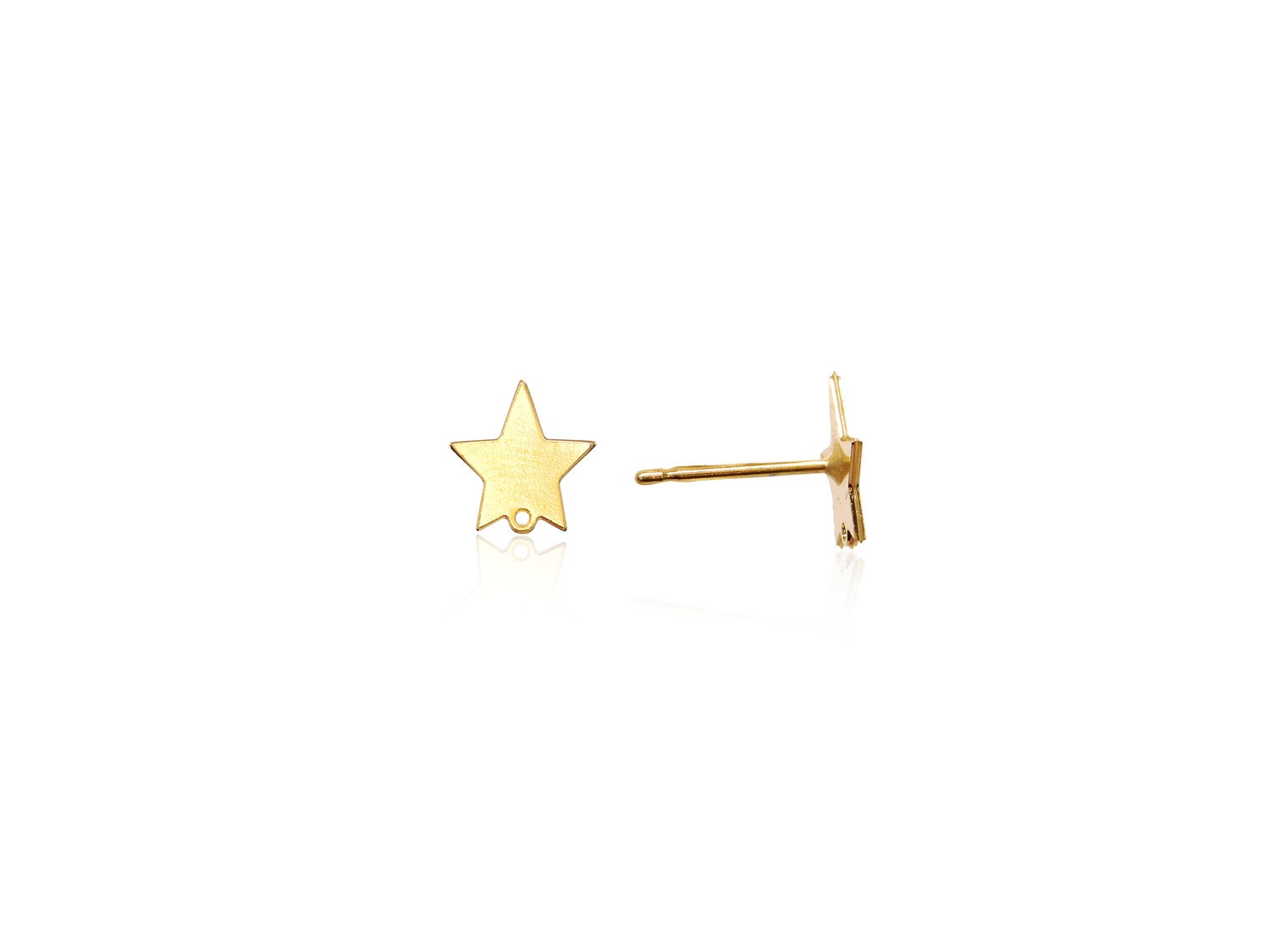Gold Stern Ohrstecker, 1 Paar, Vergoldet Star Post Ohrringe, Kleine Zierliche Großhandel Ohrringe Gold Stern Ohrstecker, 1 Paar, Vergoldet Star Post Ohrringe, Kleine Zierliche Großhandel Ohrringe von GoldieSupplies