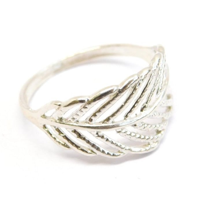 Silber Blatt Ring, Sterling Großer Schmuck, Großhandel Ring Unter 10 Silber Blatt Ring, Sterling Großer Schmuck, Großhandel Ring Unter 10 von GoldieSupplies