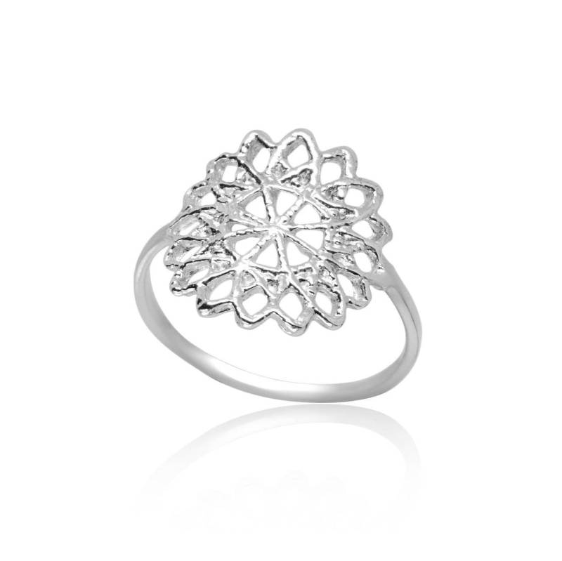 Silber Mandala Blumen Ring, 925 Sterling Mode Großhandel Schmuck, Natur Schmuck Silber Mandala Blumen Ring, 925 Sterling Mode Großhandel Schmuck, Natur Schmuck von GoldieSupplies