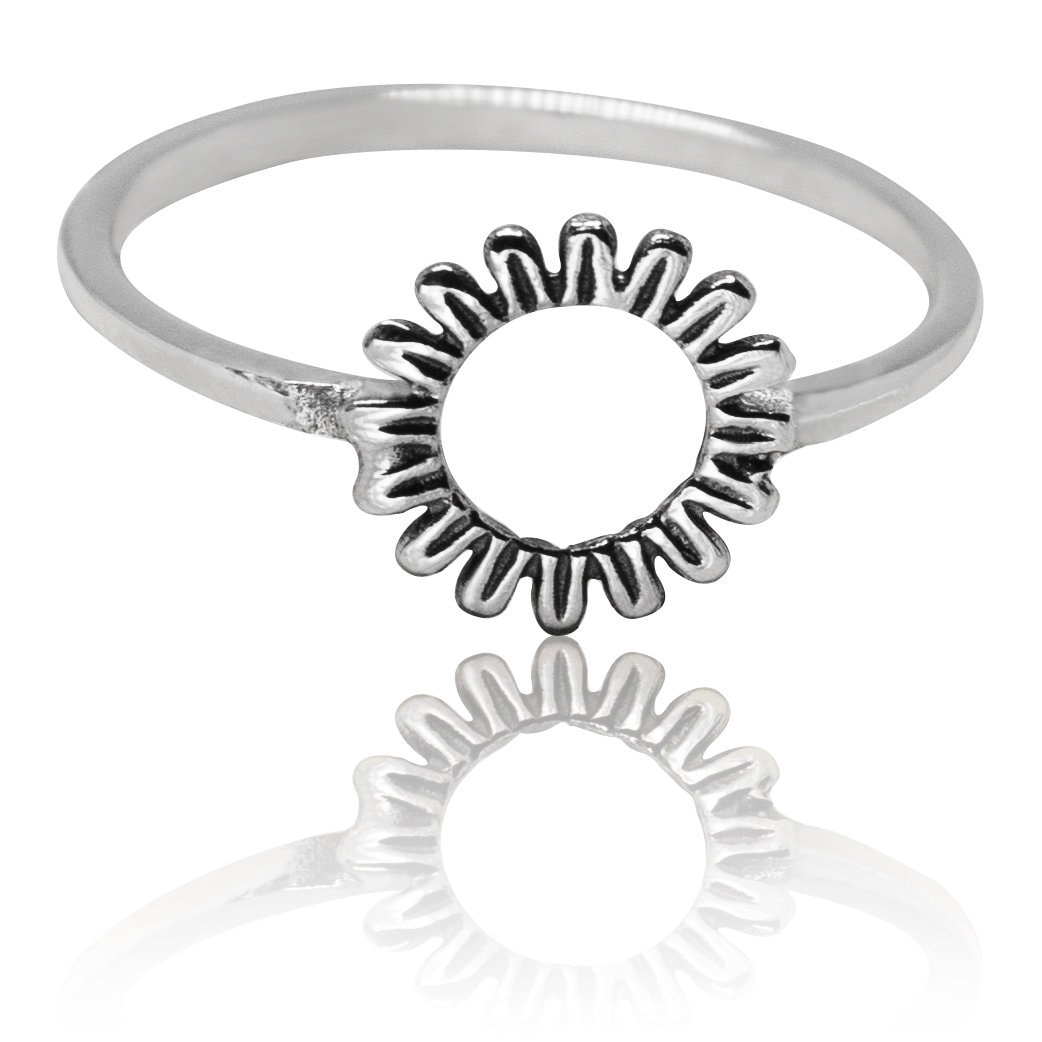 sterling Silber Blume Ring, Mandala Kreis Großhandel 925 Schmuck, Mode-Schmuck sterling Silber Blume Ring, Mandala Kreis Großhandel 925 Schmuck, Mode-Schmuck von GoldieSupplies