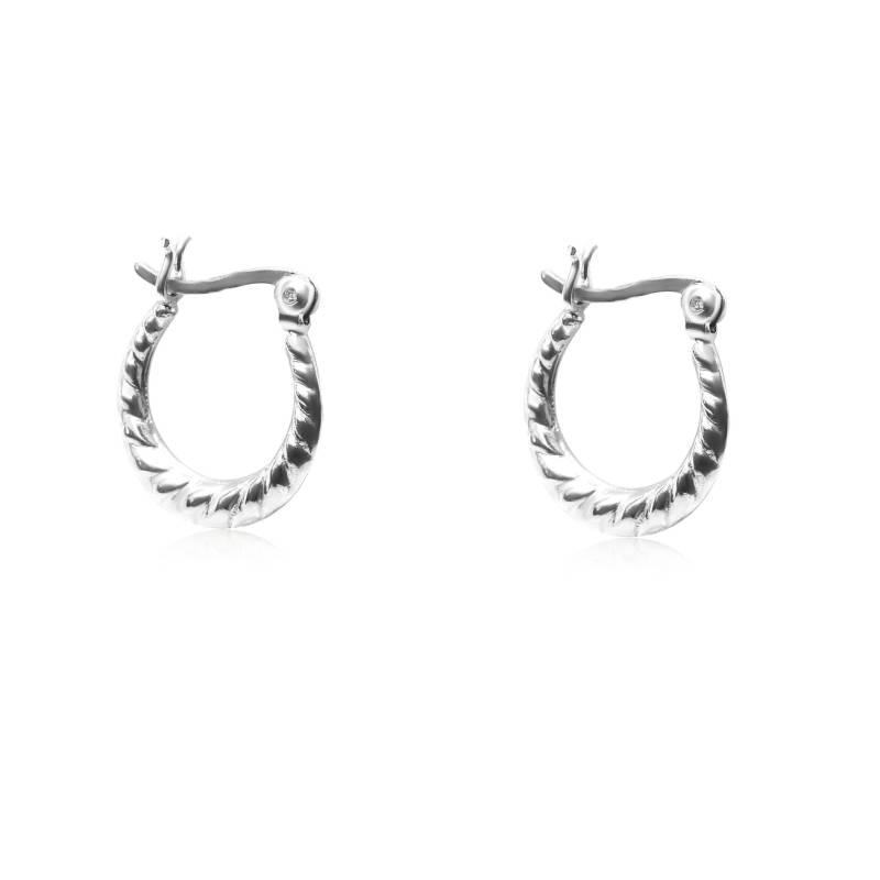 sterling Silber Creolen, 1 Paar, Seil Ovale Ohrringe, 925 Schmuck, Großhandel Ohrring, Ohrring Versorgung sterling Silber Creolen, 1 Paar, Seil Ovale Ohrringe, 925 Schmuck, Großhandel Ohrring, Ohrring Versorgung von GoldieSupplies