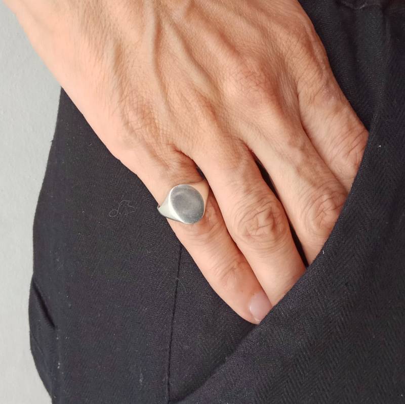 sterling Silber Siegelring, Pinkie Ring, Oval Großhandel Münze Vintage Schmuck Ring sterling Silber Siegelring, Pinkie Ring, Oval Großhandel Münze Vintage Schmuck Ring von GoldieSupplies