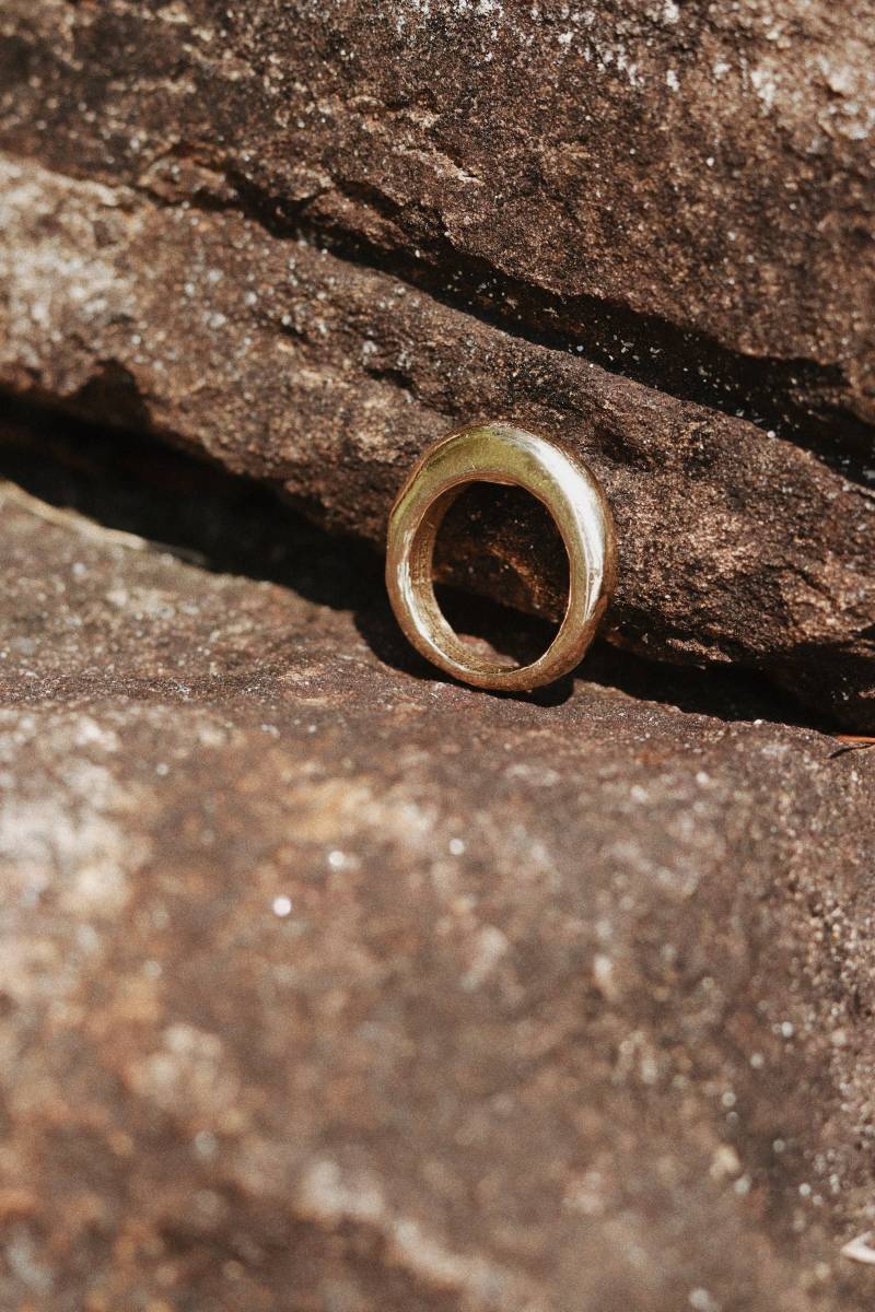 Femme Ring - Messing Hand Modelliert Ring, Bio Schmuck, Lost Wax Femme Ring - Messing Hand Modelliert Ring, Bio Schmuck, Lost Wax von Goldielockes