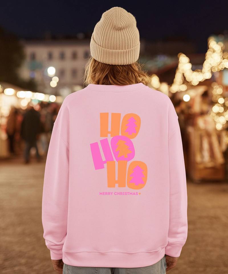 Hohoho Sweatshirt, Weihnachts Weihnachtsgeschenk, Weihnachten Shirt, Pullover, Sweatshirts Für Frauen, Backprint von Goldivibes