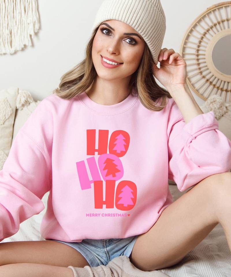 Hohoho Sweatshirt, Weihnachts Weihnachtsgeschenk, Weihnachten Shirt, Pullover, Sweatshirts Für Frauen, Geschenk von Goldivibes